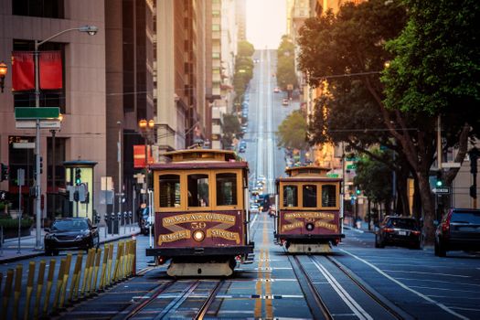 San-Francisco-trolley-california-st